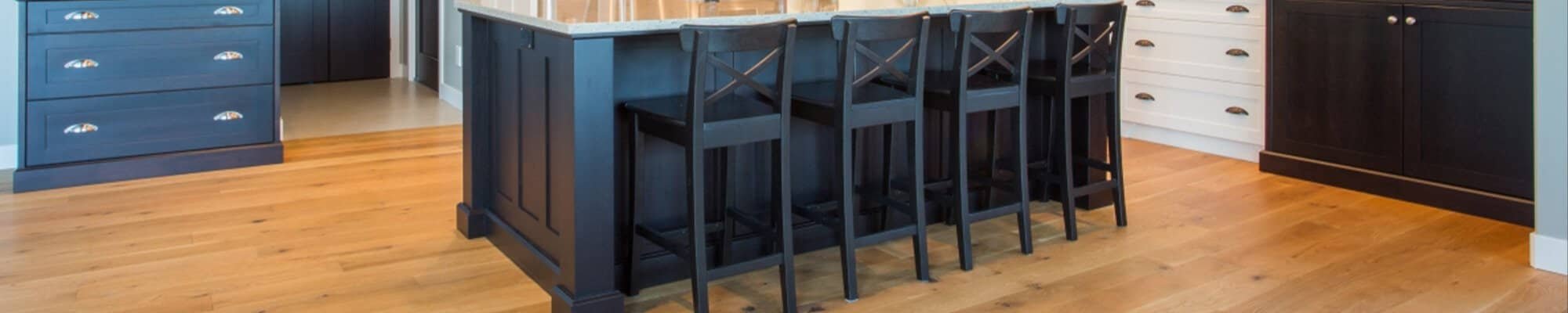 Hardwood flooring installed in a Minnetonka, MN home