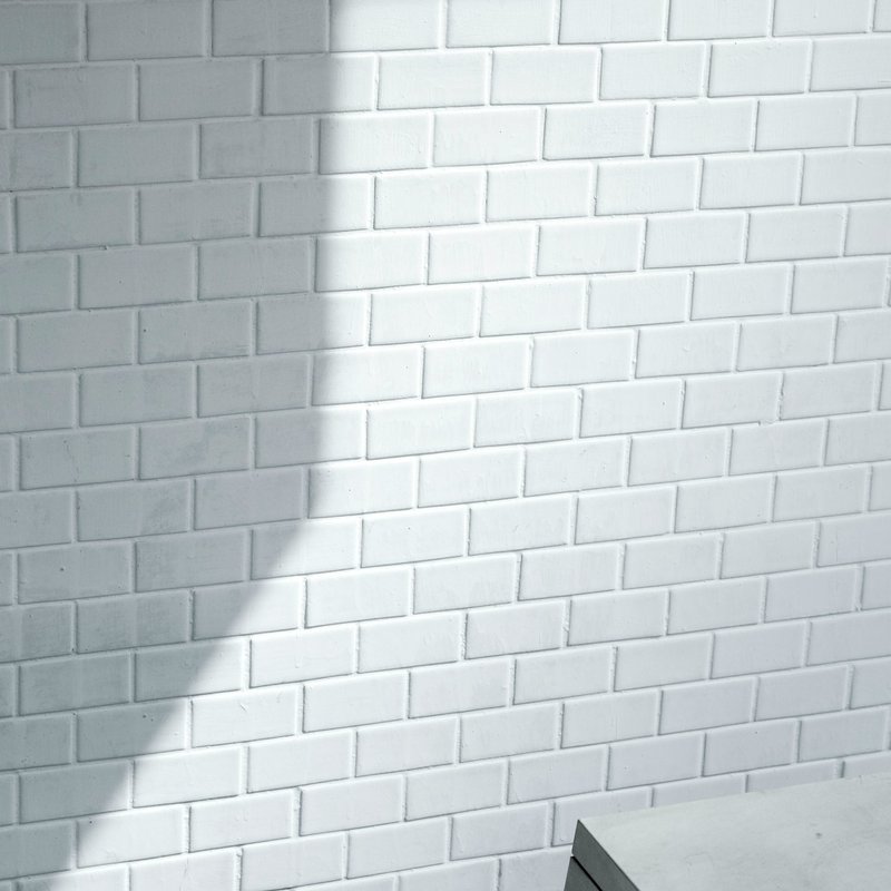 White Subway tile