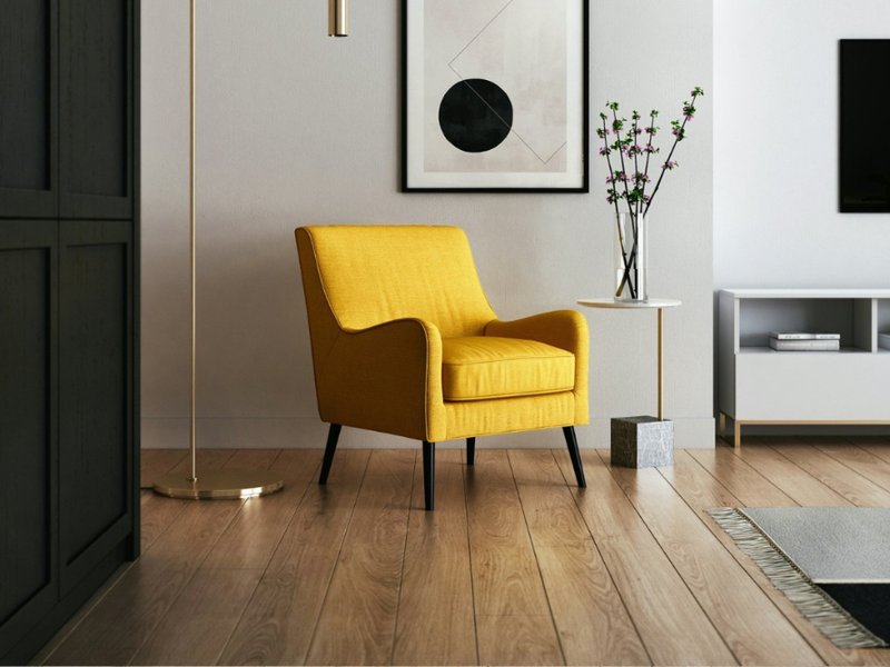 Stylish Lakeville MN home with wood flooring