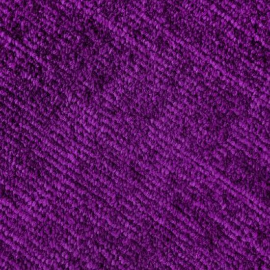 Purple polyester carpet swatch