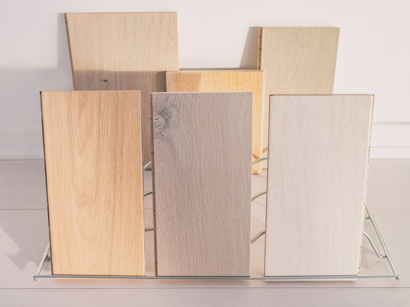 Engineered wood flooring Samples