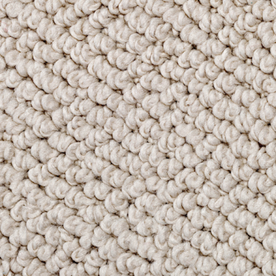 Beige wool carpet