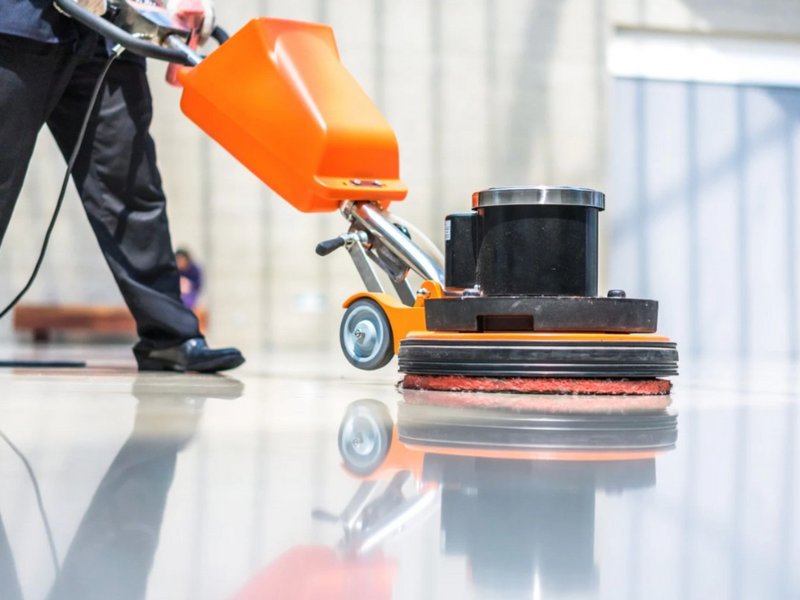 Professional Cleaning of Epoxy Flooring
