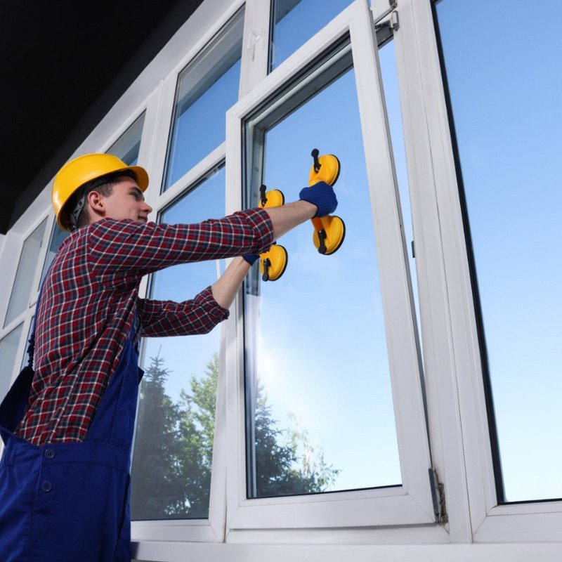 Window repair in a Minnesota home