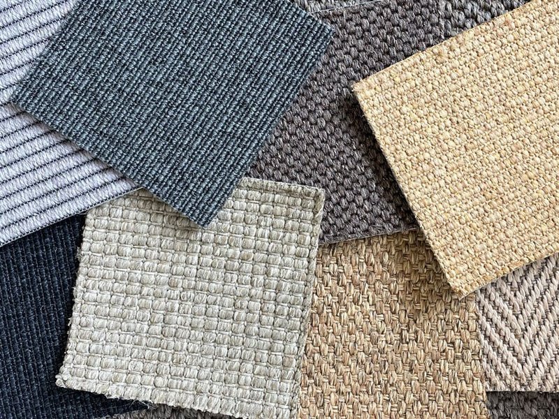 Carpet swatches
